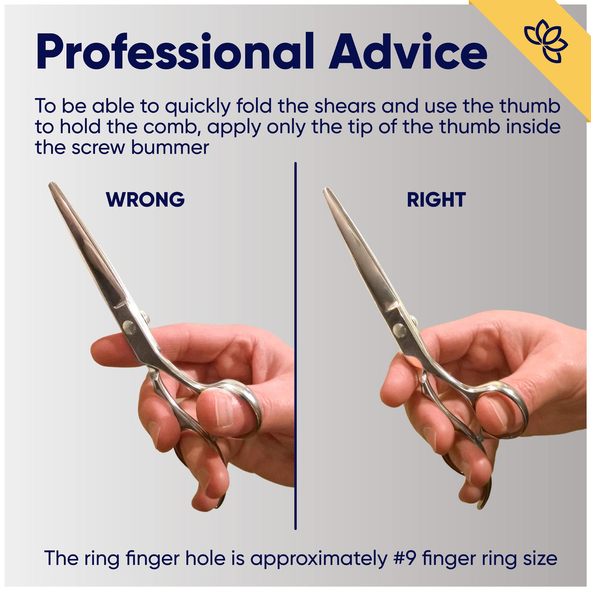 Equinox curved finger rest and ergonomic handle promoting reduced hand fatigue