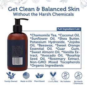 Era Organics ingredient label close-up, highlighting USDA organic ingredients and safety