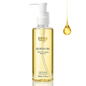 ERAE bottle front view showing clean label and elegant packaging benefit: shelf-ready appeal