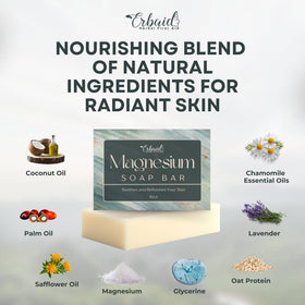 Erbaid soap held in hand showing size and easy grip