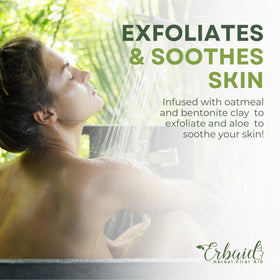 Erbaid ingredients display with jewelweed and calendula for soothing benefit
