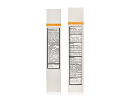 Erborian BB Cream Doré packaging label close-up listing ingredients and SPF benefit