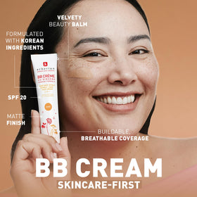 Erborian BB Cream Clair creamy texture close-up demonstrating smooth blendability