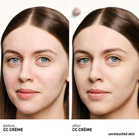 Erborian CC Cream swatches on fair skin showing shade Clair match benefit
