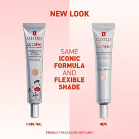 Erborian CC Cream close-up texture showing smooth blendable formula benefit