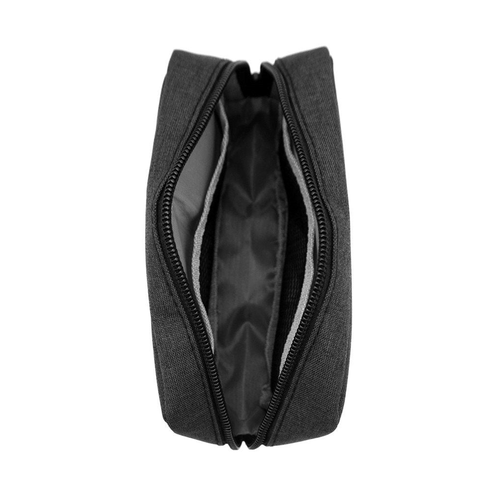 ERCRYSTO close-up of textured polyester and sturdy zipper durability