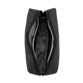 ERCRYSTO close-up of textured polyester and sturdy zipper durability