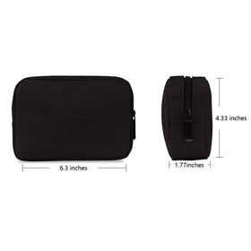 ERCRYSTO interior open with mesh pocket organizing small items