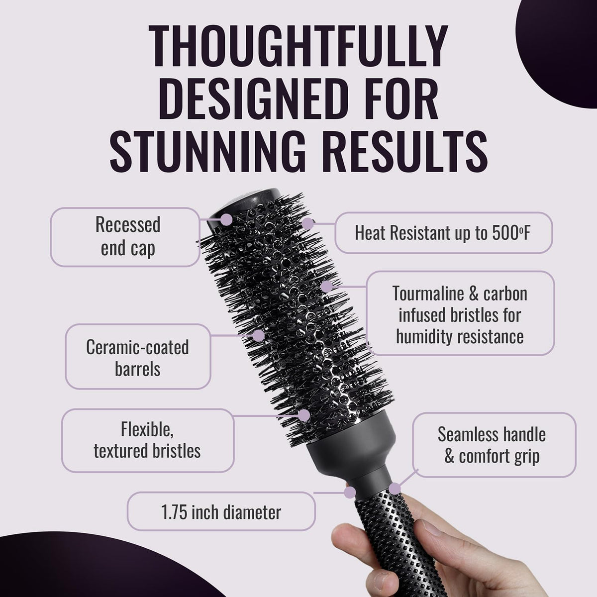 ergo silicone handle ergonomic grip for comfortable styling