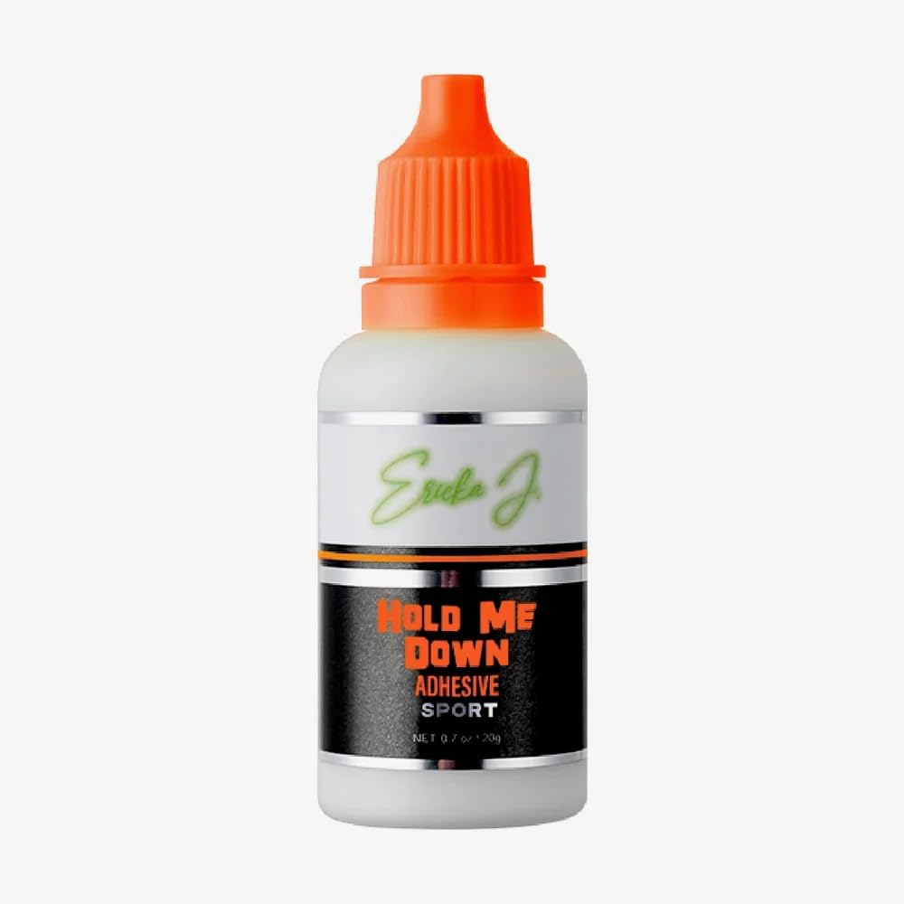 Ericka J front packaging showing peach scent and secure hold