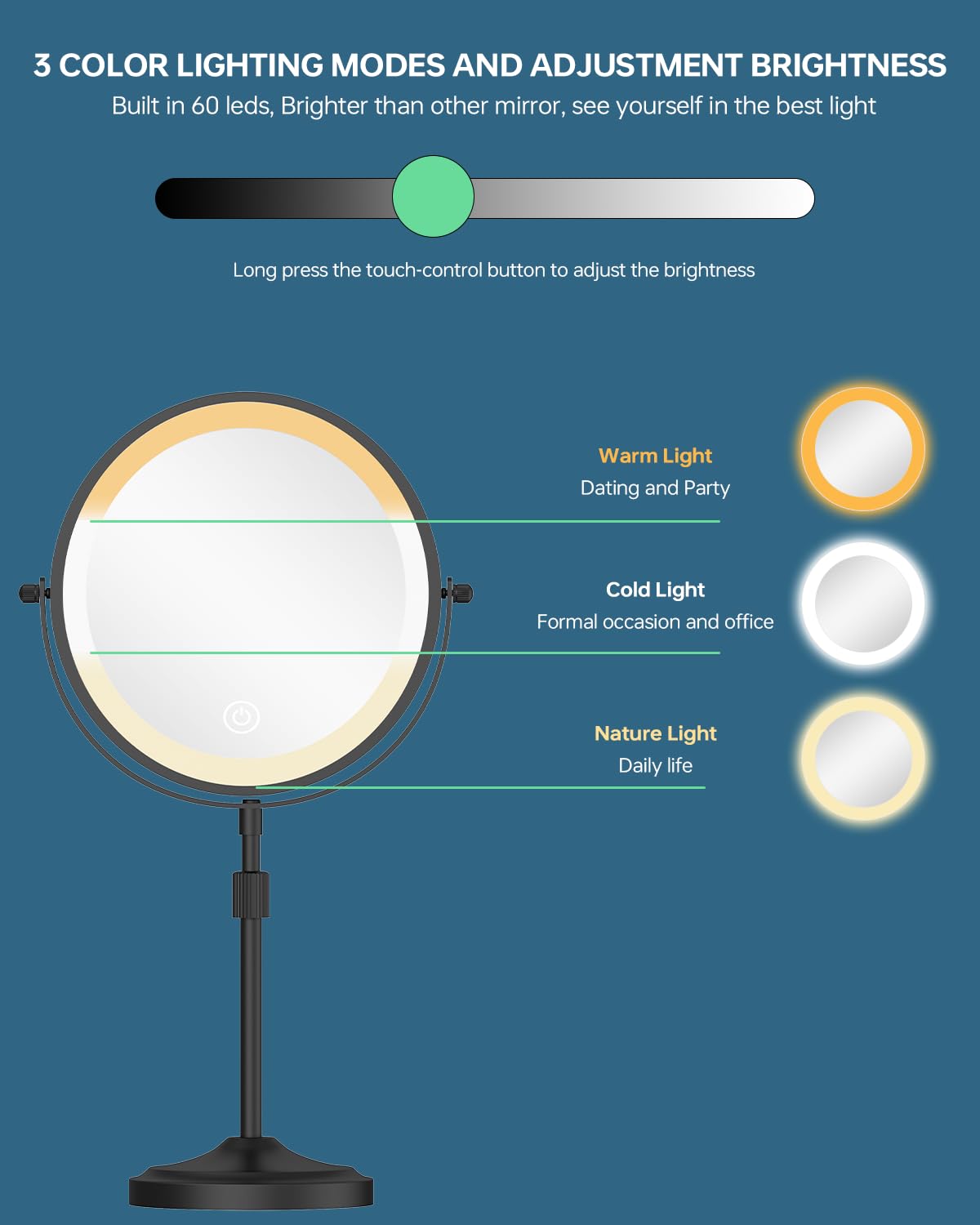 Erlingeryi 10x magnifier close-up revealing precise detail for grooming benefit