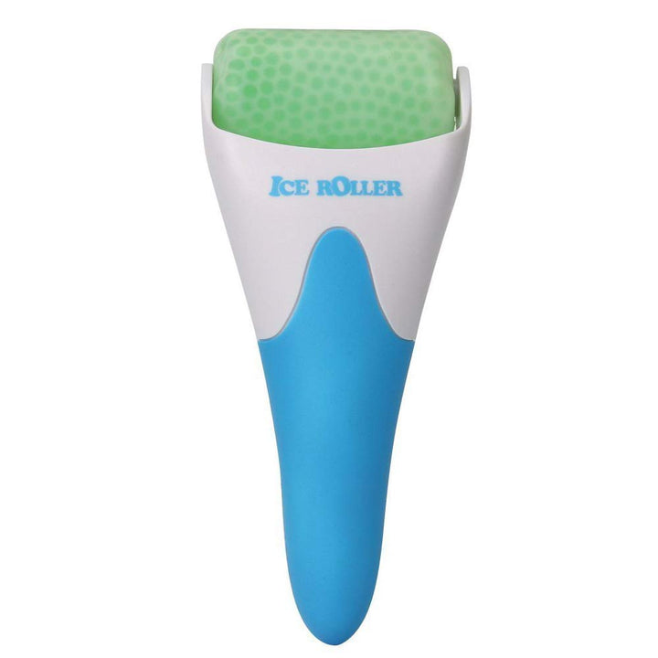 ESARORA front view ice roller showing cooling head and handle for quick de-puffing