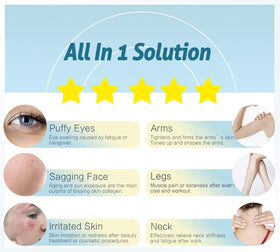 ESARORA ergonomic handle detail for secure grip and controlled facial massage
