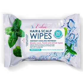 ESHA front packaging showing wipes pack and brand for convenient refresh