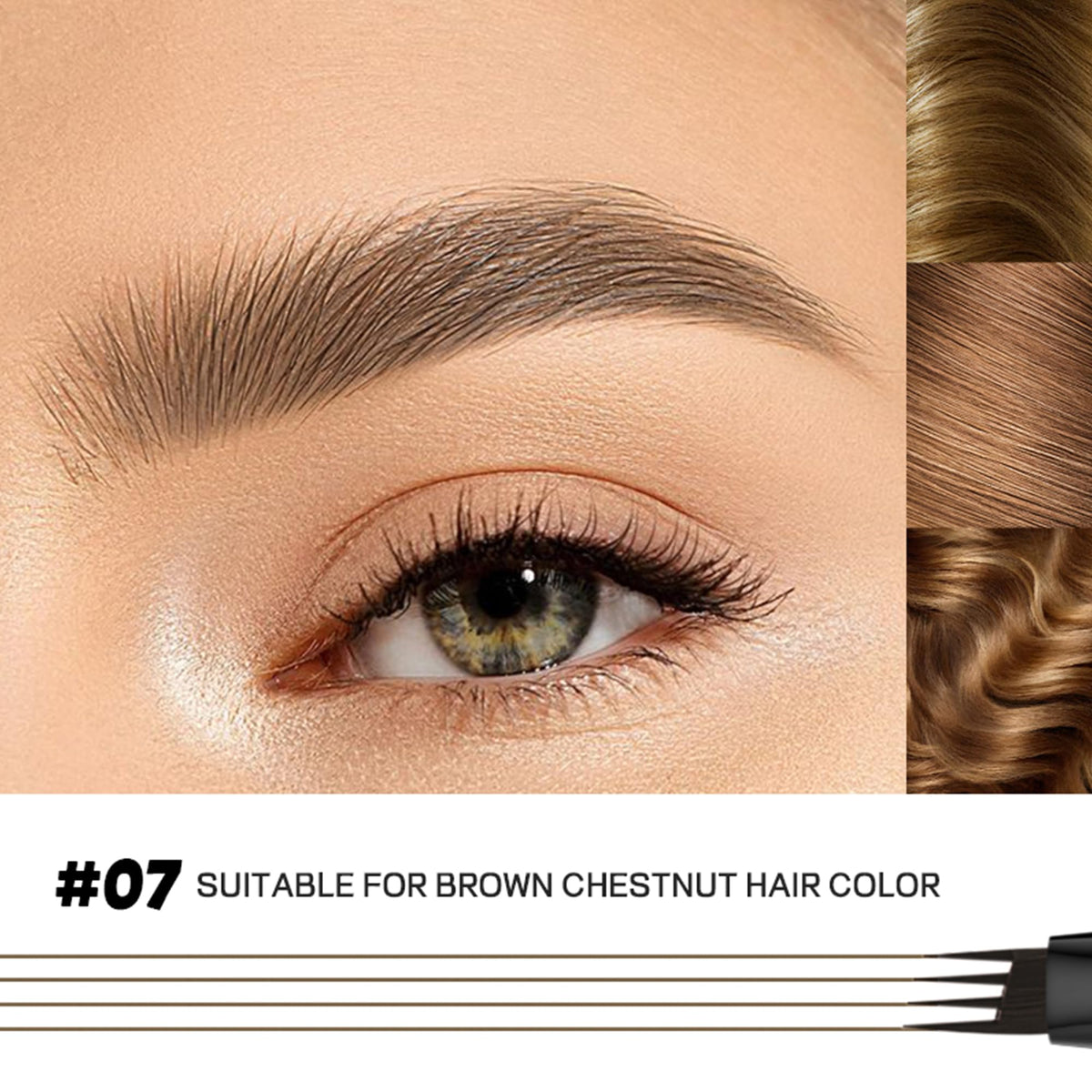 Espoce four-tip precision detail highlighting microblading effect