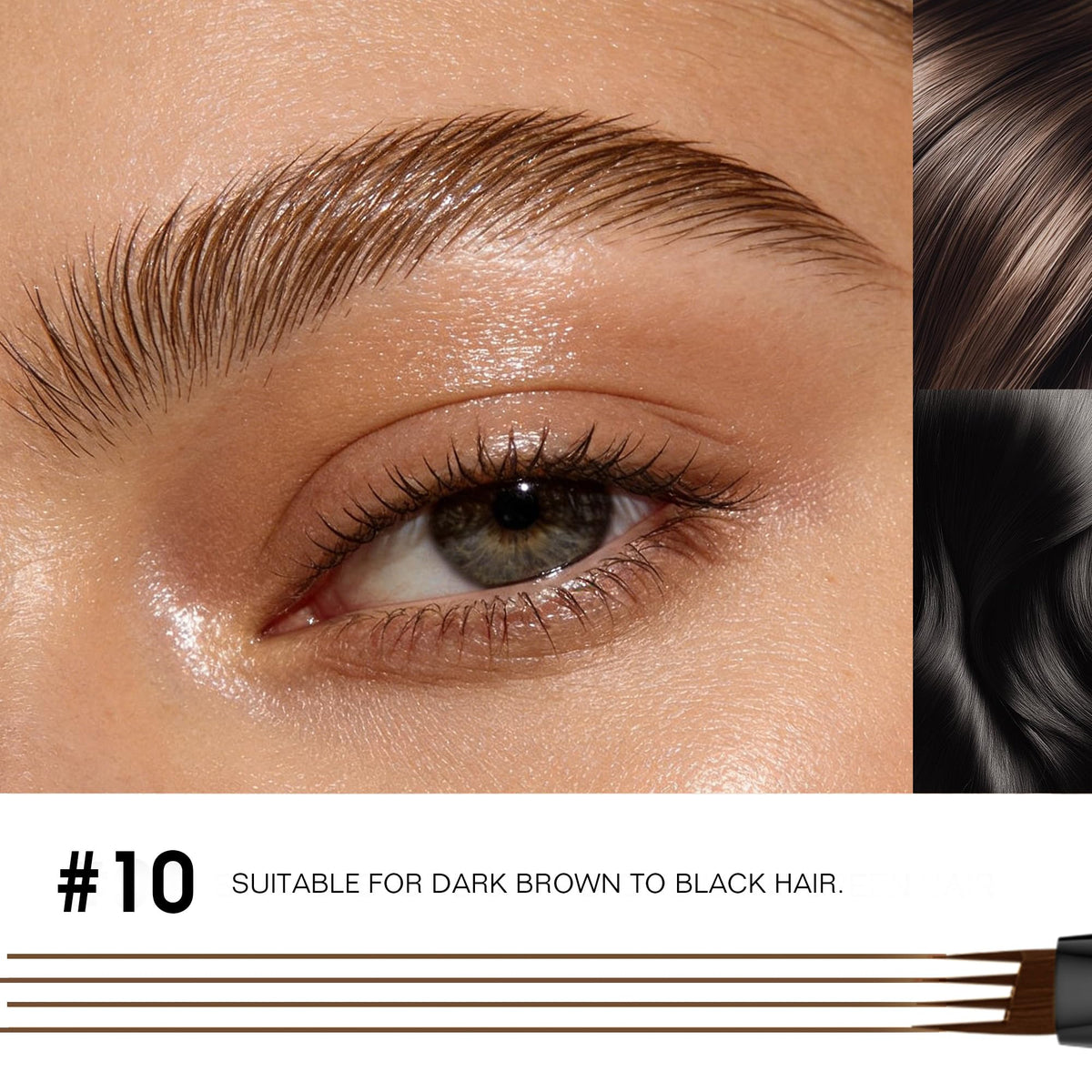 Espoce ink flow detail demonstrating smooth application and consistent color benefit
