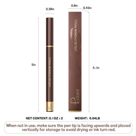 Espoce lifestyle applying brows on model showing quick everyday use benefit