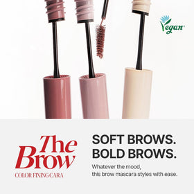 espoir close-up skinny brush tip demonstrating precision for hair-by-hair shaping