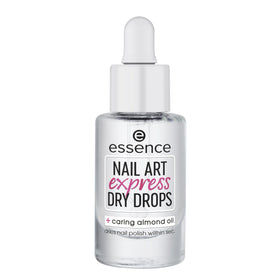Essence Cosmetics ess. gotas secado express front bottle showing label and size for fast drying