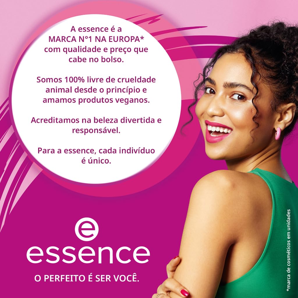 Essence Cosmetics ess. gotas secado express texture close-up illustrating thin clear protective film