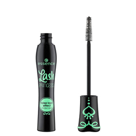 Essence Lash Princess brush close-up highlighting conic fiber shape for volumizing