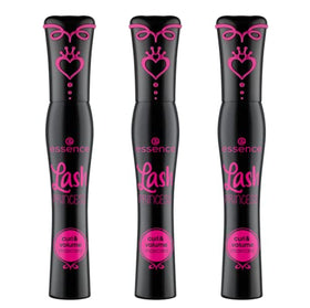 essence Lash Princess front packaging showing three tubes and branding benefit convenience