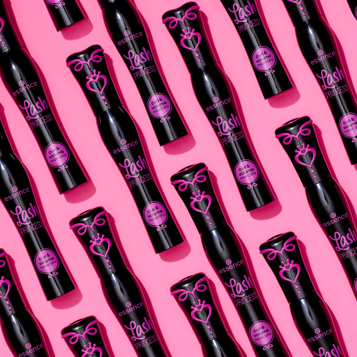 essence Lash Princess ingredient label detail showing vegan and clean formula transparency