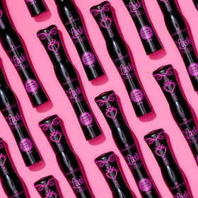 essence Lash Princess ingredient label detail showing vegan and clean formula transparency