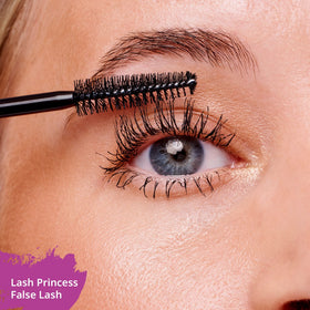 essence Lash Princess mascara texture swirl demonstrating buildable volume
