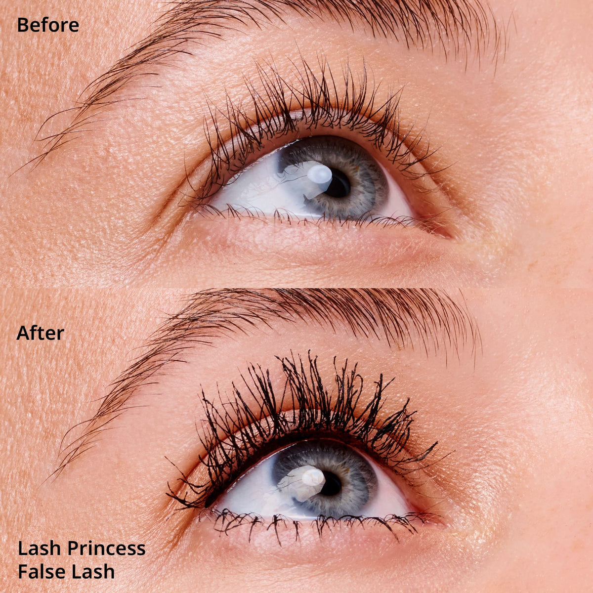 essence Lash Princess wand close-up highlighting conic fiber brush benefit