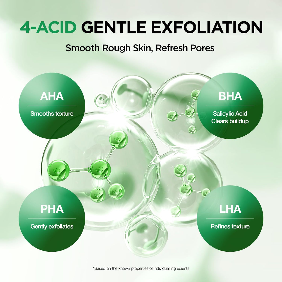 ESSENHERB tea tree extract visual emphasizing clarifying benefits