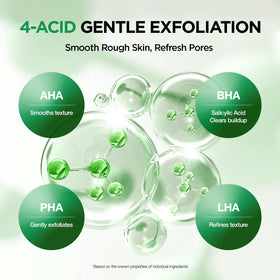 ESSENHERB tea tree extract visual emphasizing clarifying benefits