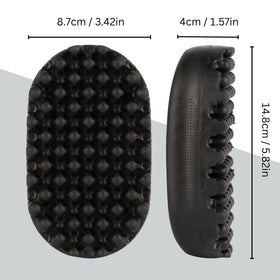 Essential Aura grip area texture highlighting ergonomic control for comfortable styling
