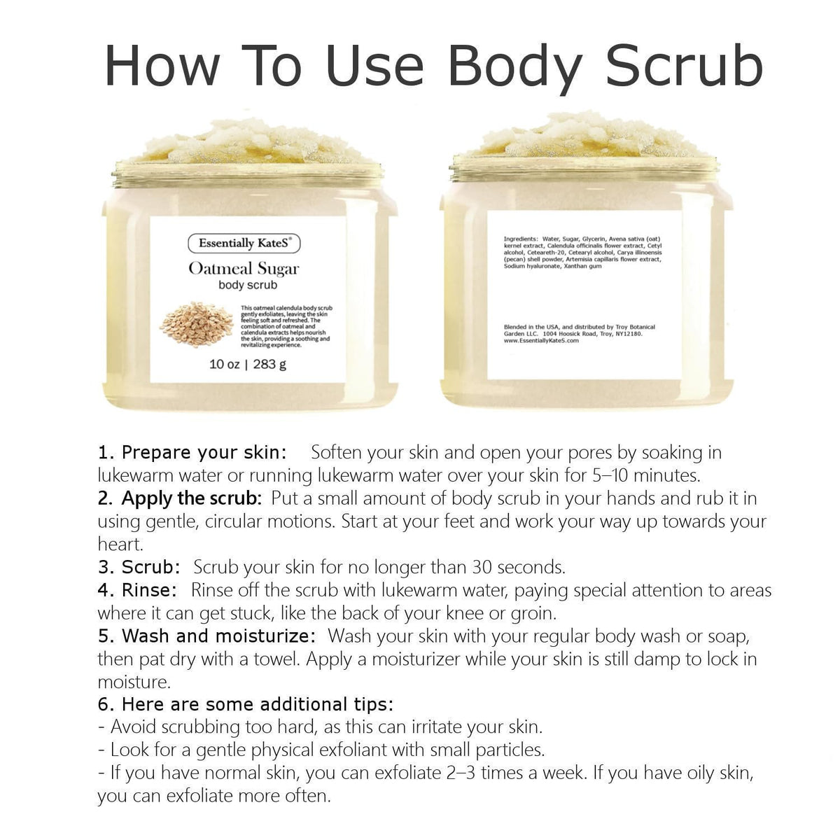 Essentially KateS scrub being applied to heel demonstrating gentle exfoliation and softening benefit