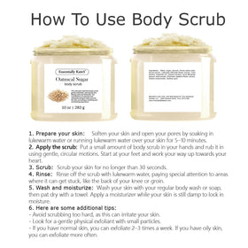 Essentially KateS scrub being applied to heel demonstrating gentle exfoliation and softening benefit