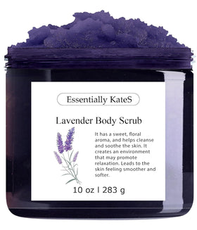 Essentially KateS front jar view showing packaging and lavender scent benefit