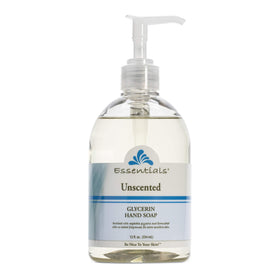 Essentials pump dispensing soap at a kitchen sink for easy daily use