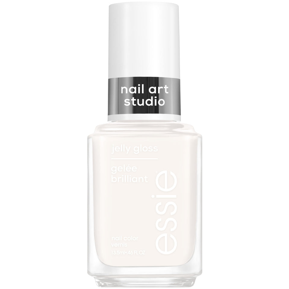 essie Arctic Jelly front bottle shot showing glossy translucent finish