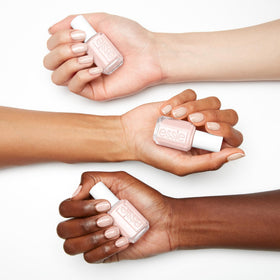 essie bottle cap and label clear brand identity and easy-grip design benefit