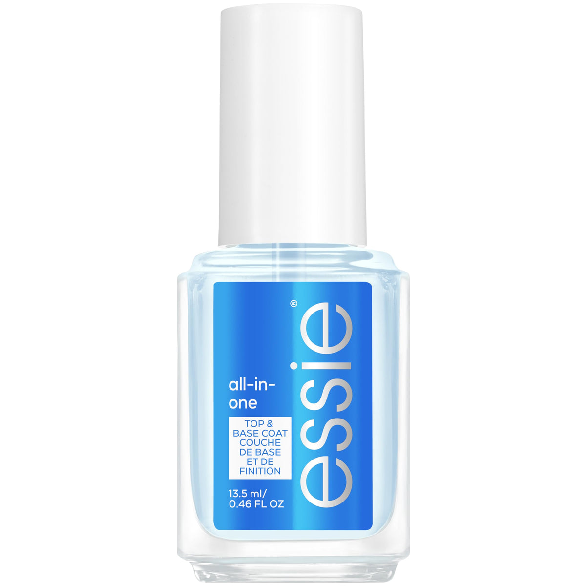 essie brush applying polish to nail for even coverage and smooth finish benefit