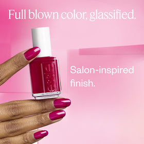 essie swatch on skin illustrating sheer pink finish and wearable color payoff