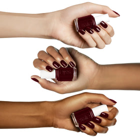 essie color swatch on neutral background showing true shade benefit