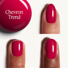 essie brush and patented swirl-stem detail for even application benefit