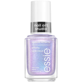 essie front bottle showing purple shimmer for vibrant results