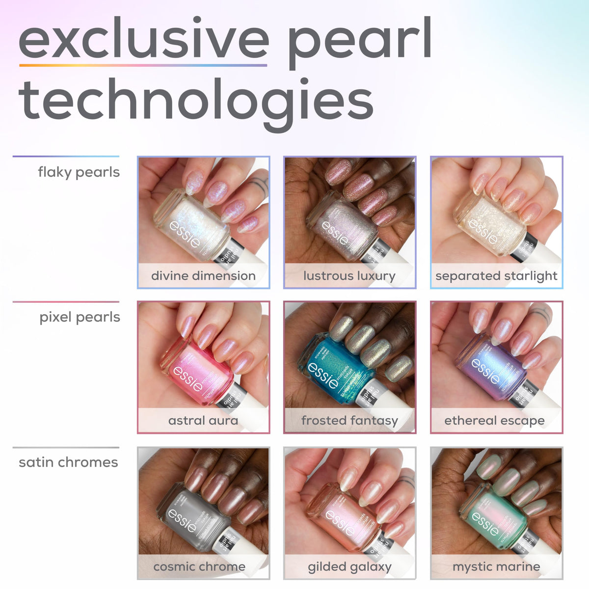 essie bottle size comparison illustrating compact 0.46 fl oz convenience