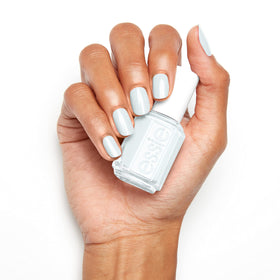 essie bottle beside a coin for size comparison and travel-friendly volume