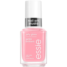 essie bottle front view showing blush jelly shade and glossy finish