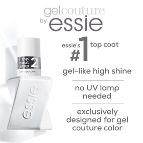 essie glossy nail finish macro highlighting gel-like shine