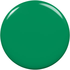 essie brush making a smooth green stroke demonstrating even application
