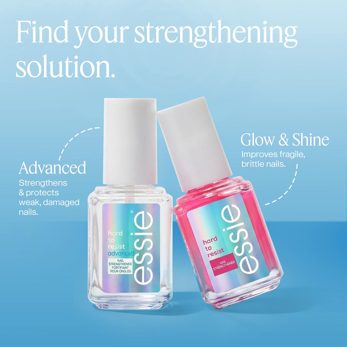 essie bottle on vanity with cuticle oil showing complete manicure routine
